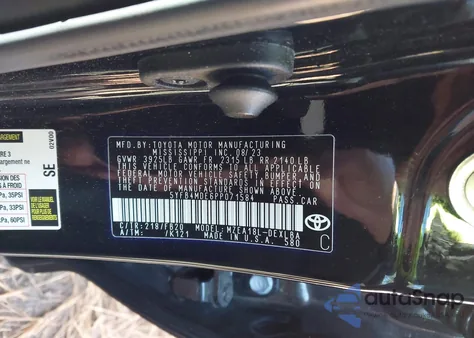 2023 Toyota Corolla Le from USA, damaged, VIN 5YFB4MDE6PP071584